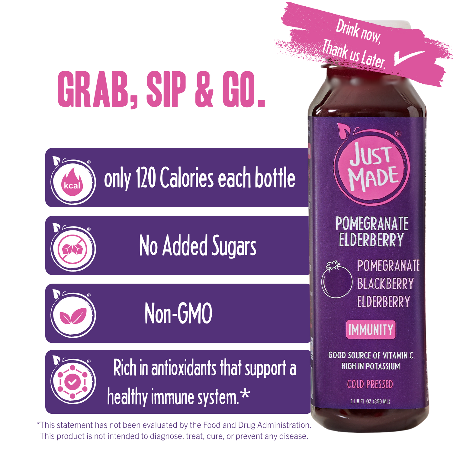 Pomegranate Elderberry | 8 CT