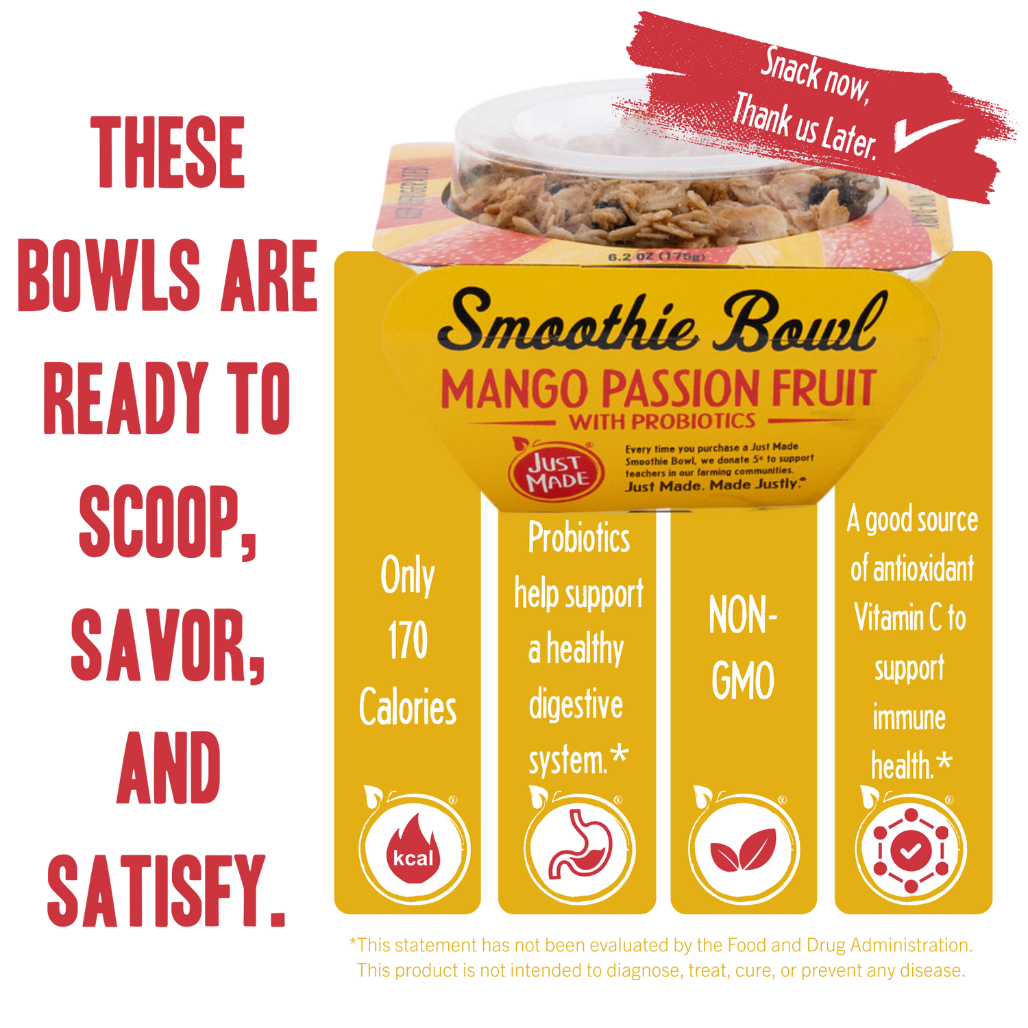 Mango Passion Fruit Smoothie Bowl