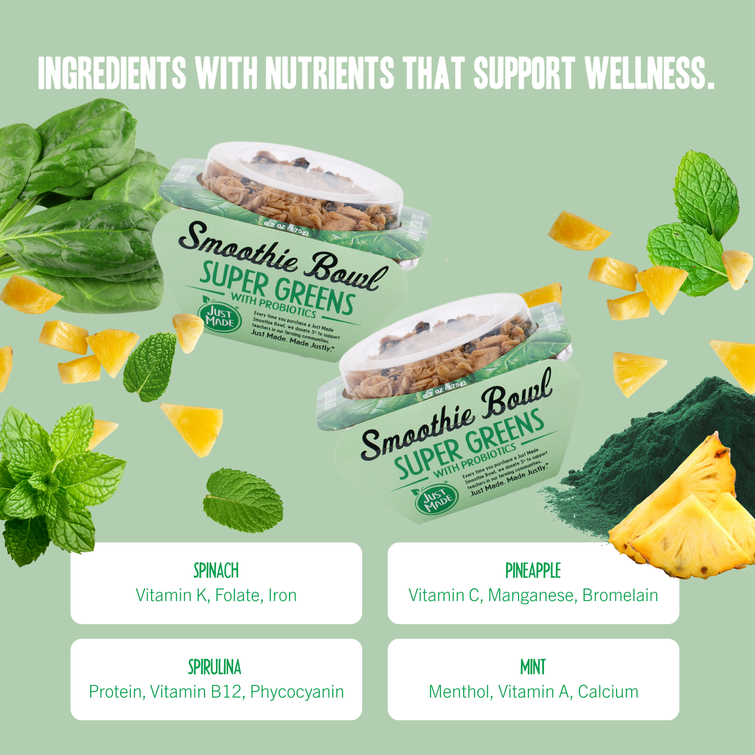 Super Green Smoothie Bowl