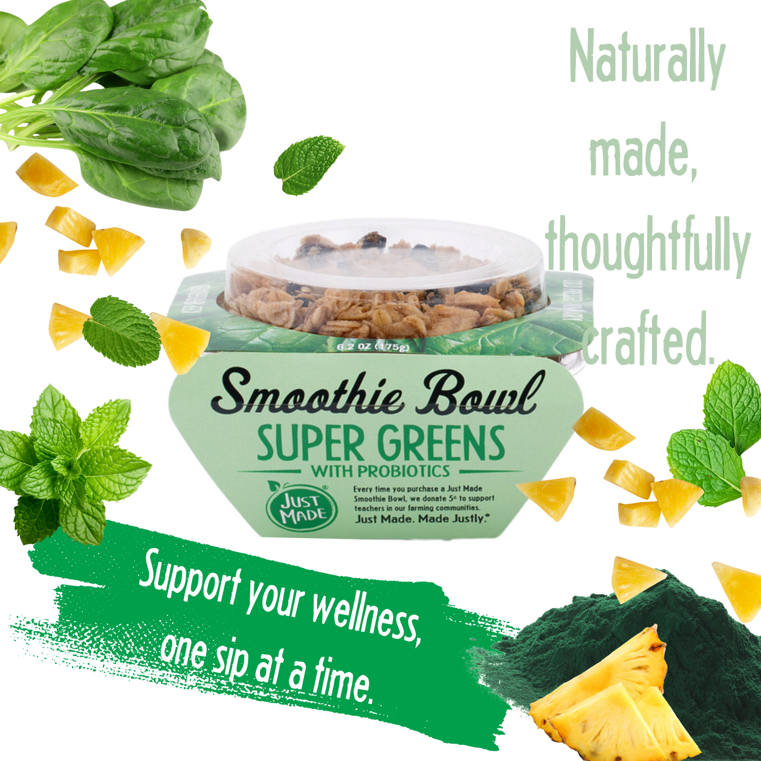 Super Green Smoothie Bowl