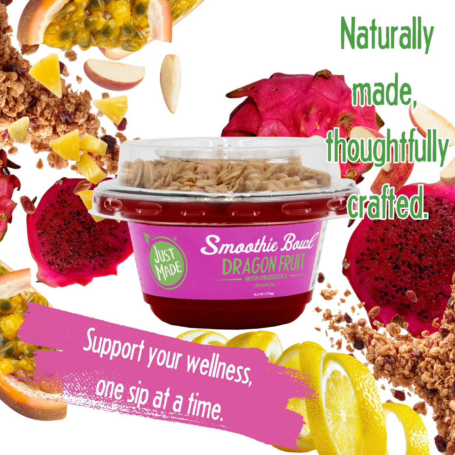 NEW!!! Dragon Fruit Smoothie Bowl