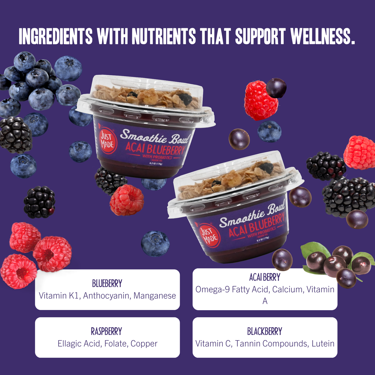 Acai Blueberry Smoothie Bowl
