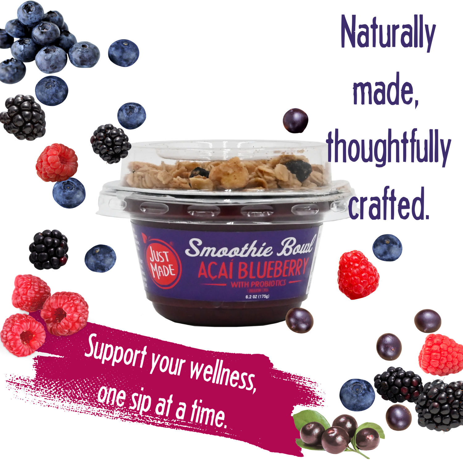 Acai Blueberry Smoothie Bowl