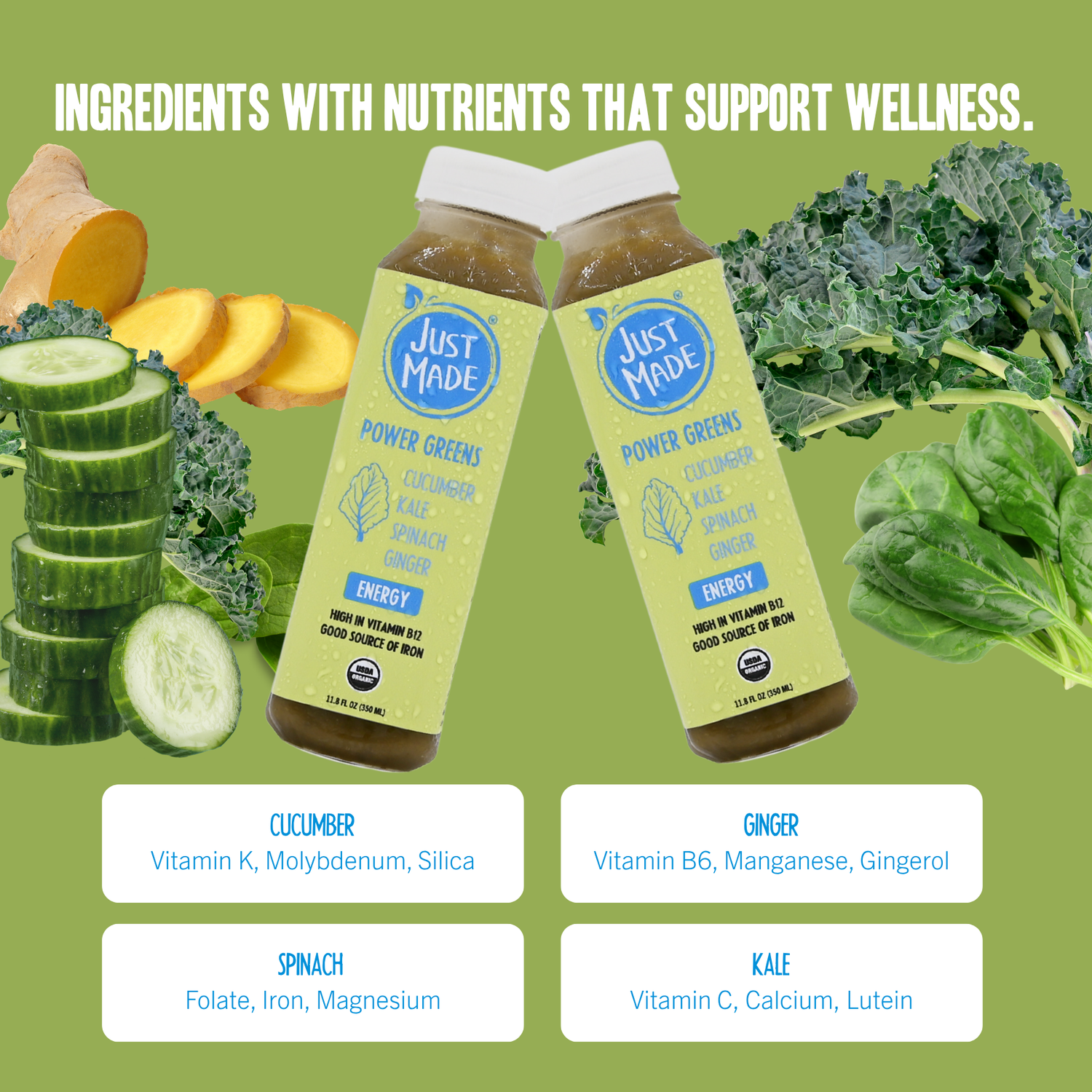 NEW! Power Greens | 8 CT