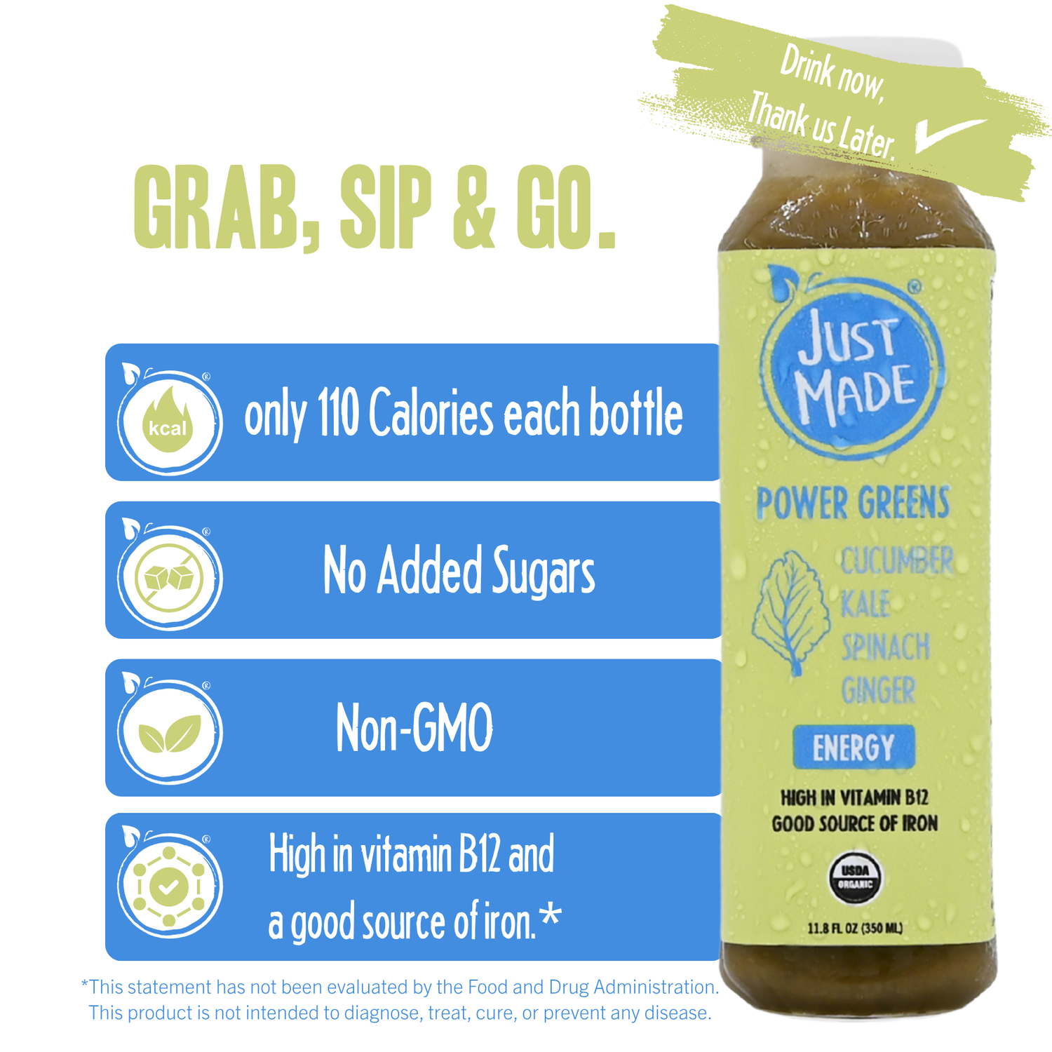 NEW! Power Greens | 8 CT