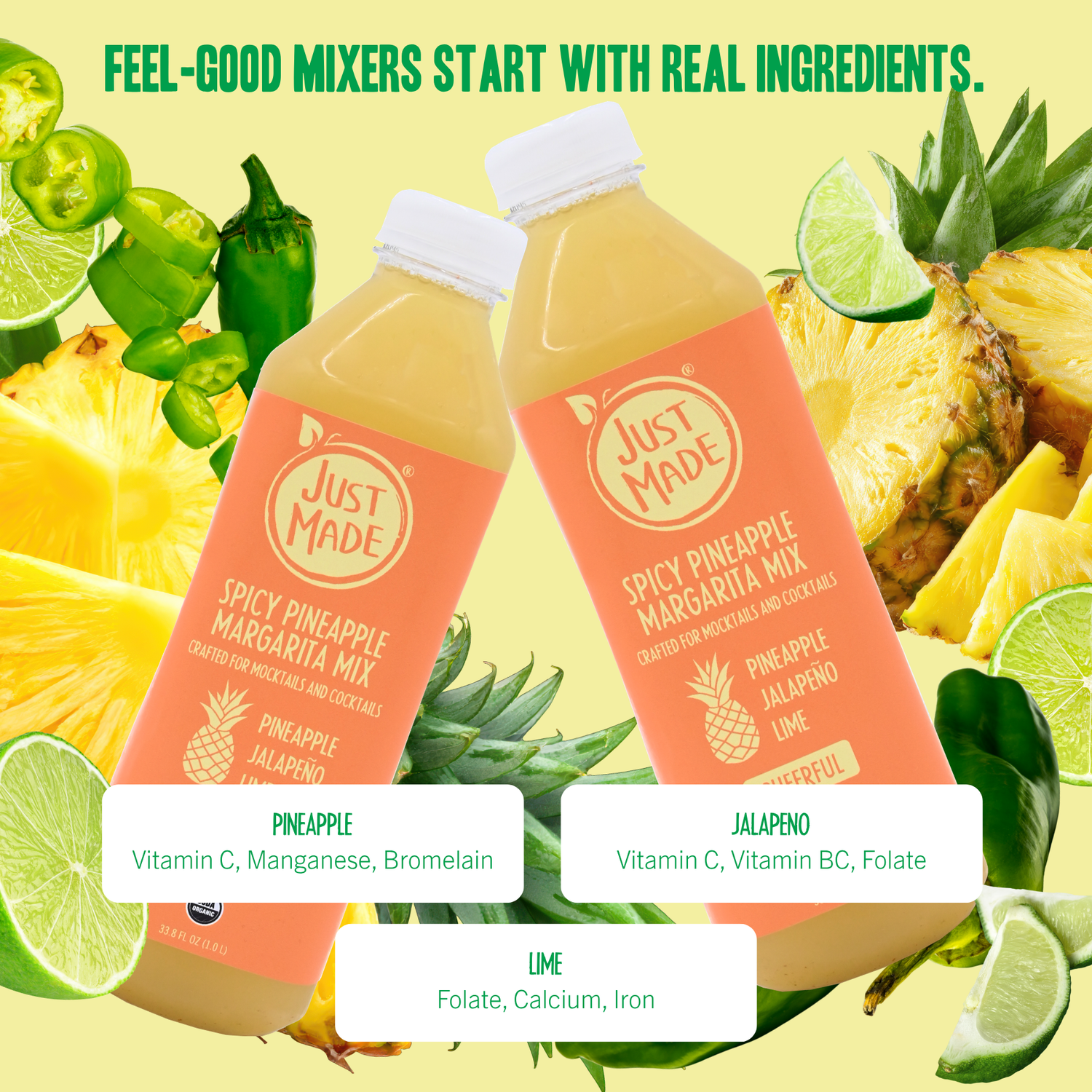 Spicy Pineapple Margarita Mix | 6 CT
