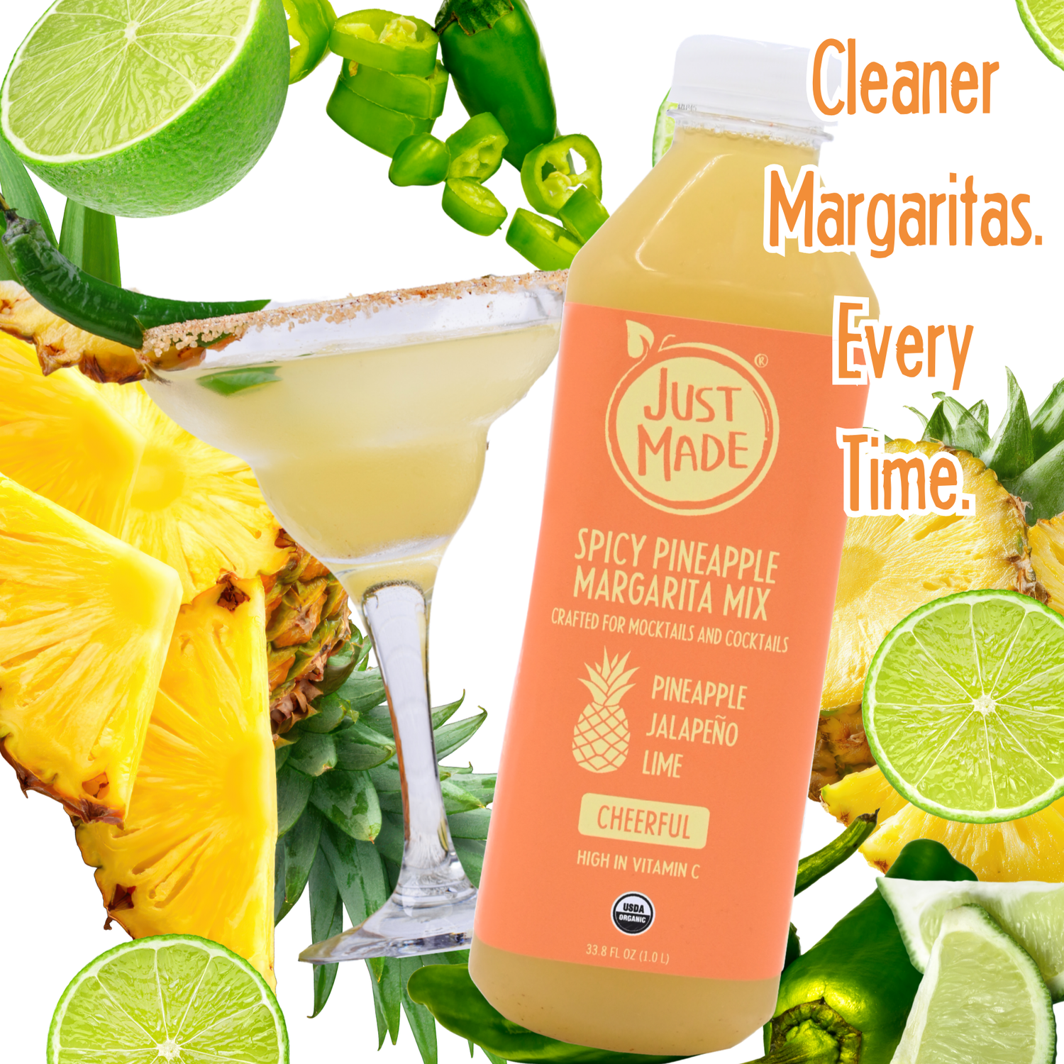Spicy Pineapple Margarita Mix | 6 CT