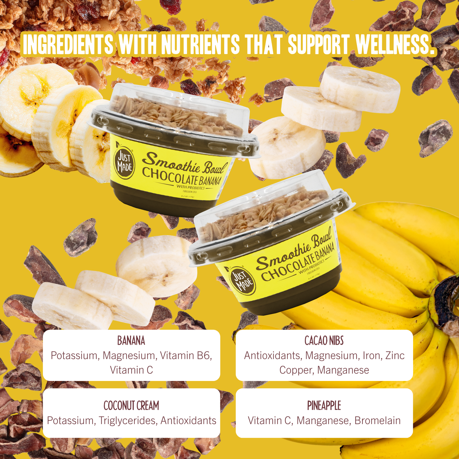 NEW!!! Chocolate Banana Smoothie Bowl
