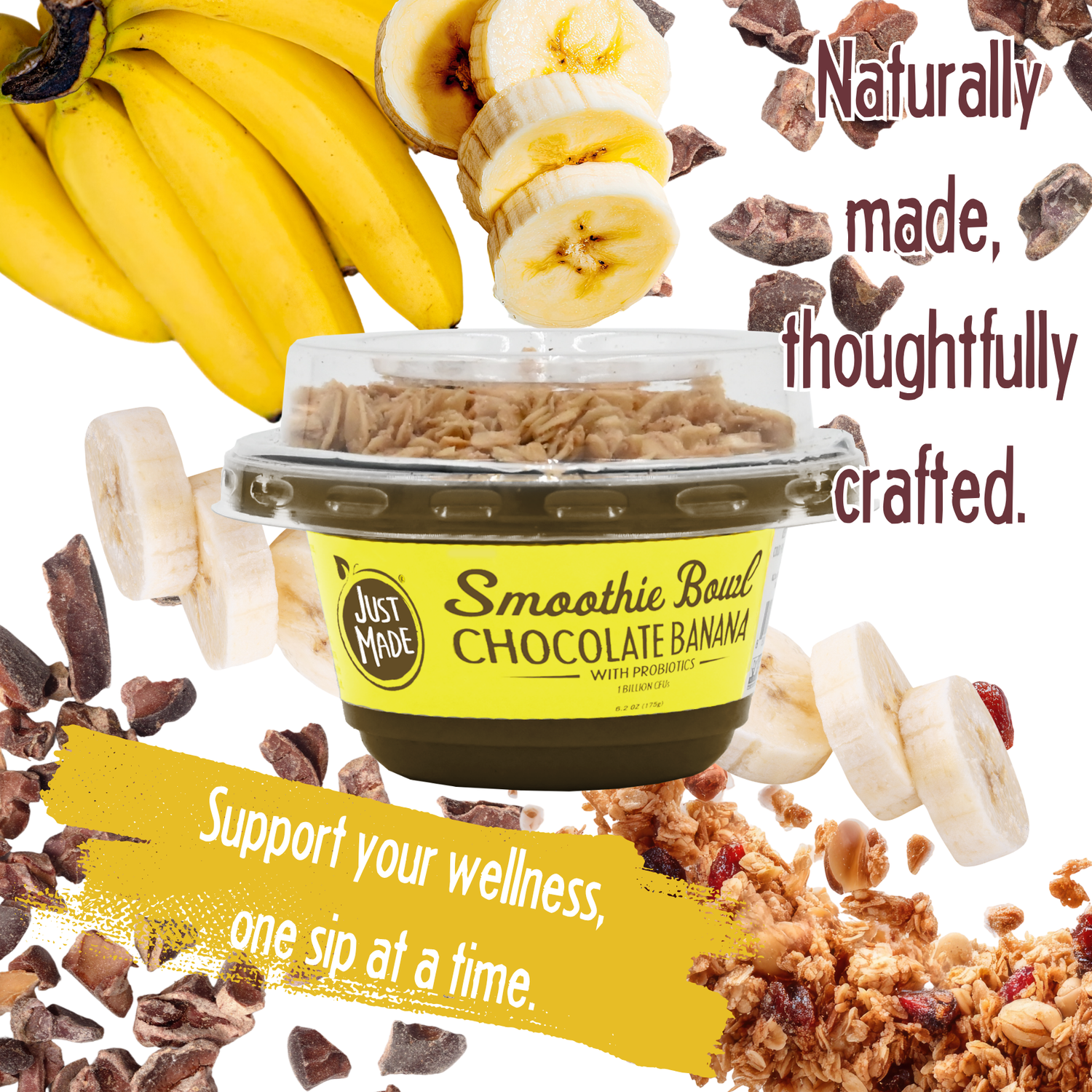 NEW!!! Chocolate Banana Smoothie Bowl