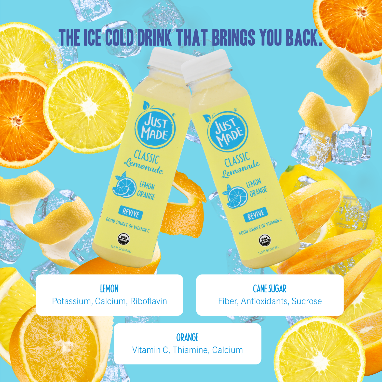 NEW!!! Classic Lemonade | 8 CT – Just Made