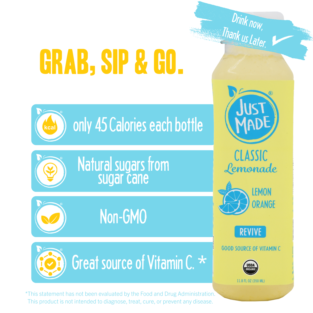 NEW!!!  Classic Lemonade  |  8 CT