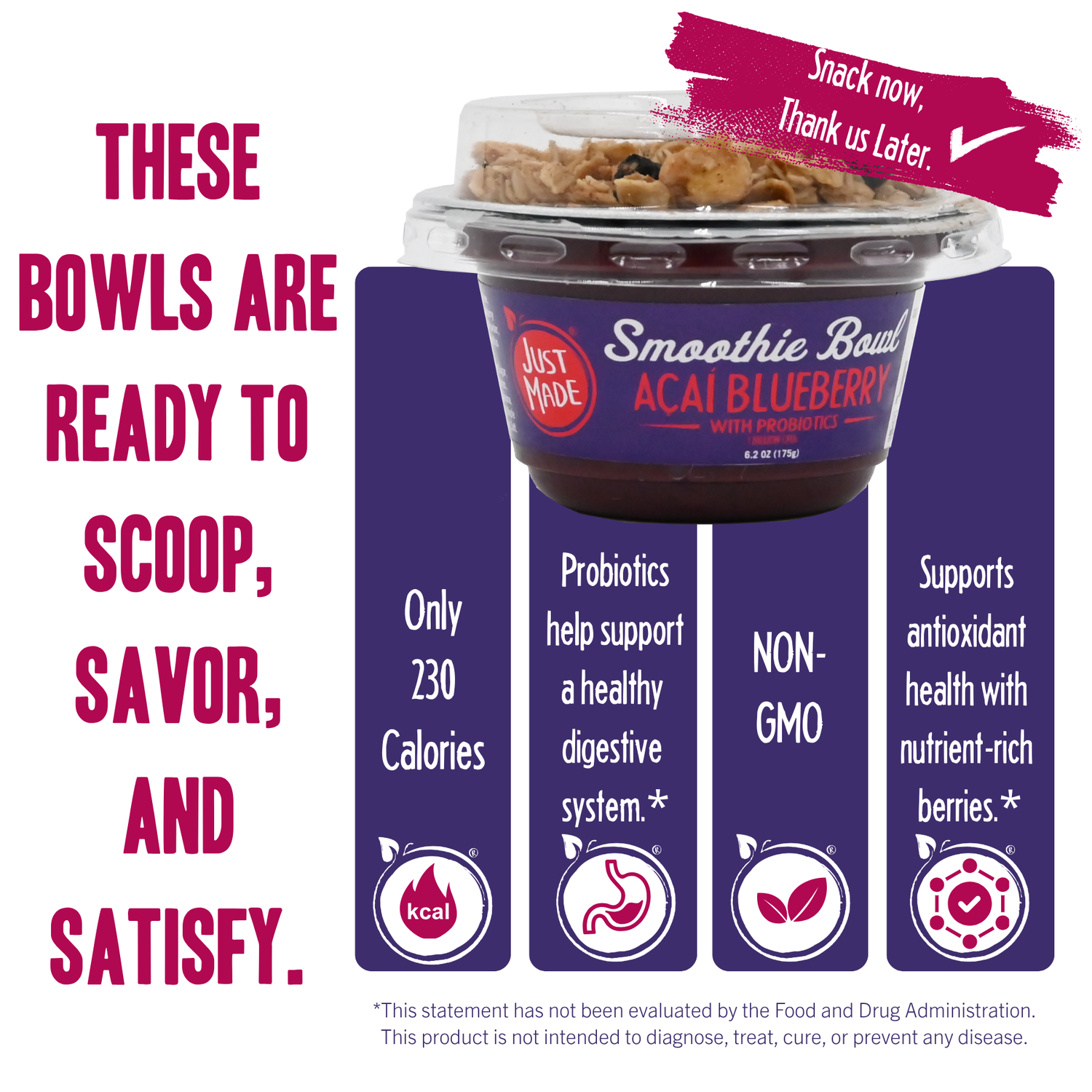 Acai Blueberry Smoothie Bowl