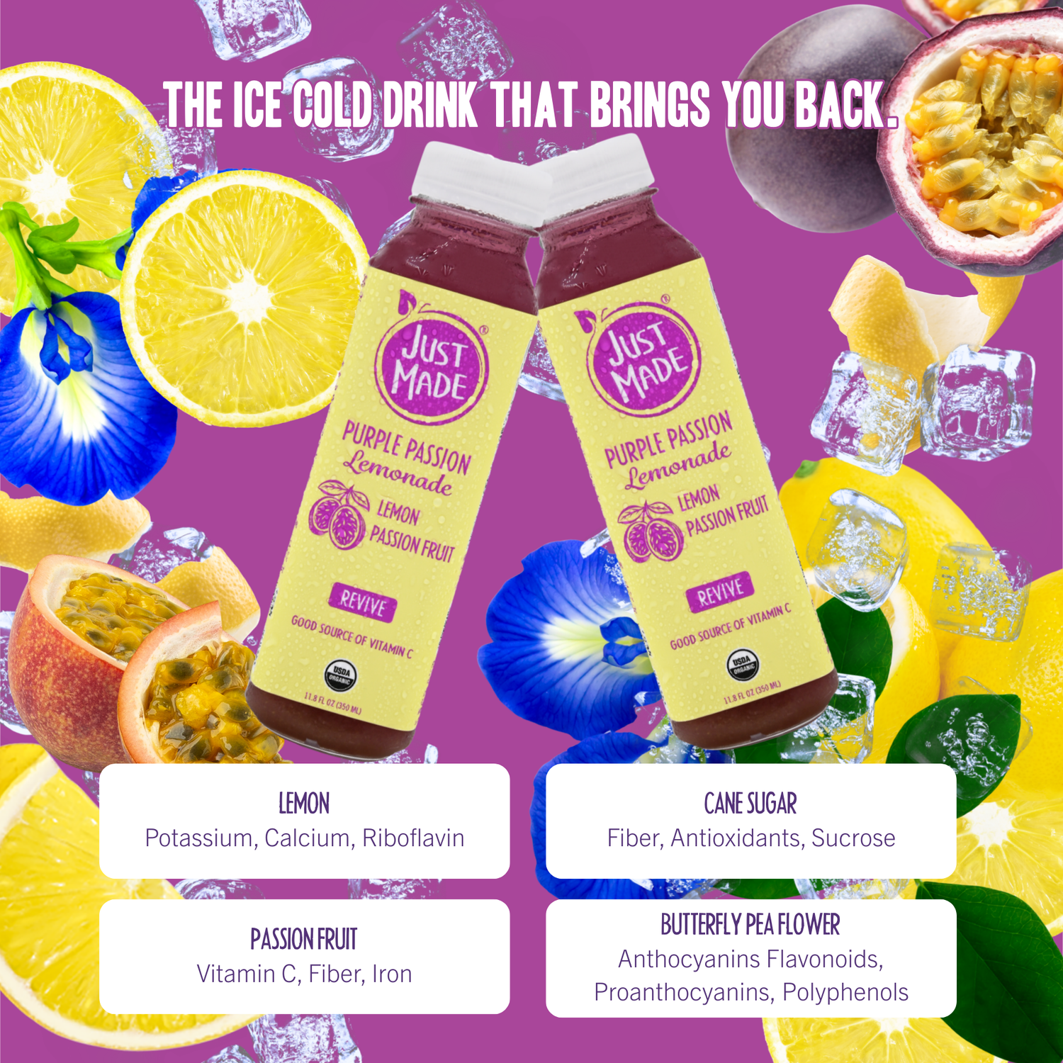 NEW!!!  Purple Passion Lemonade  |  8 CT