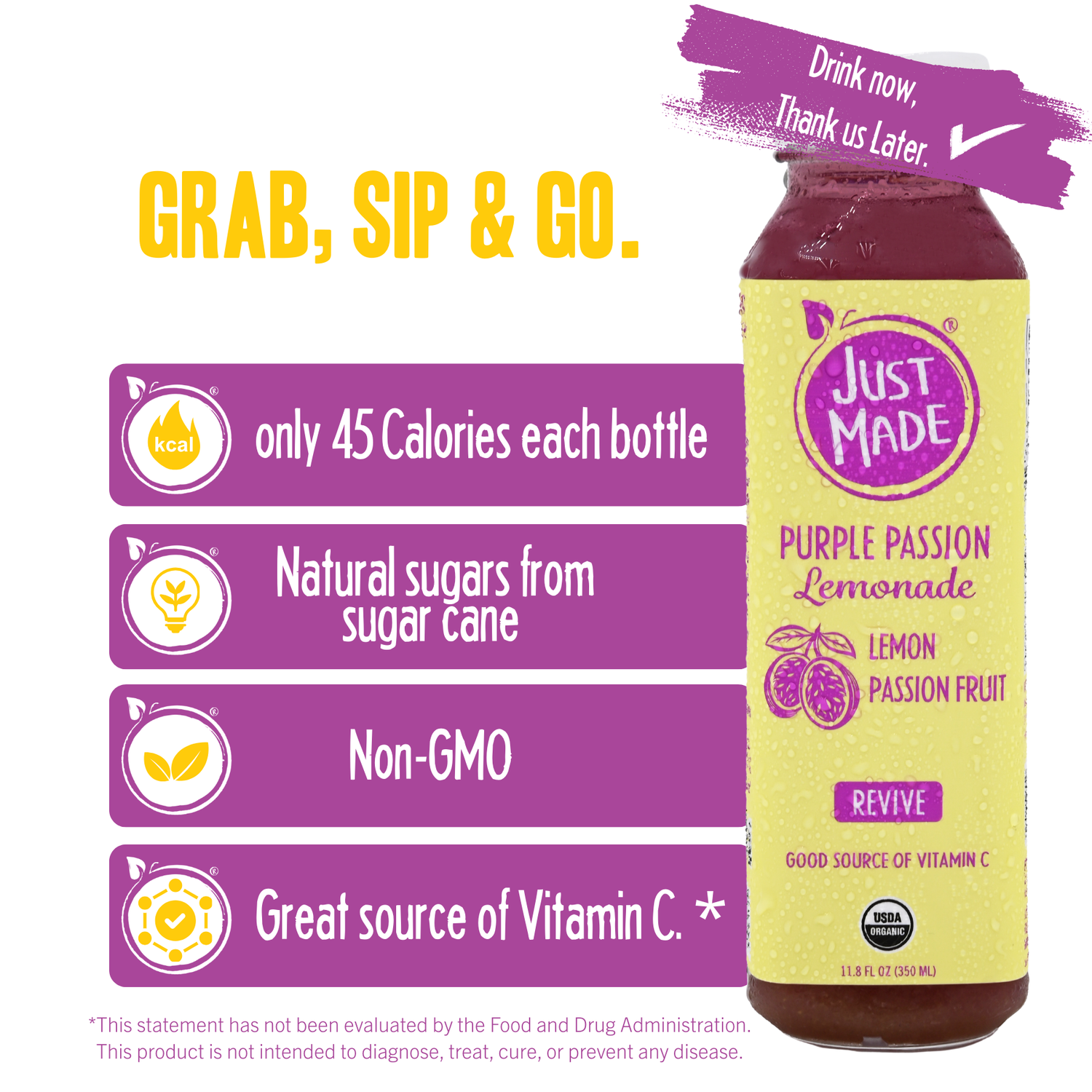 NEW!!!  Purple Passion Lemonade  |  8 CT