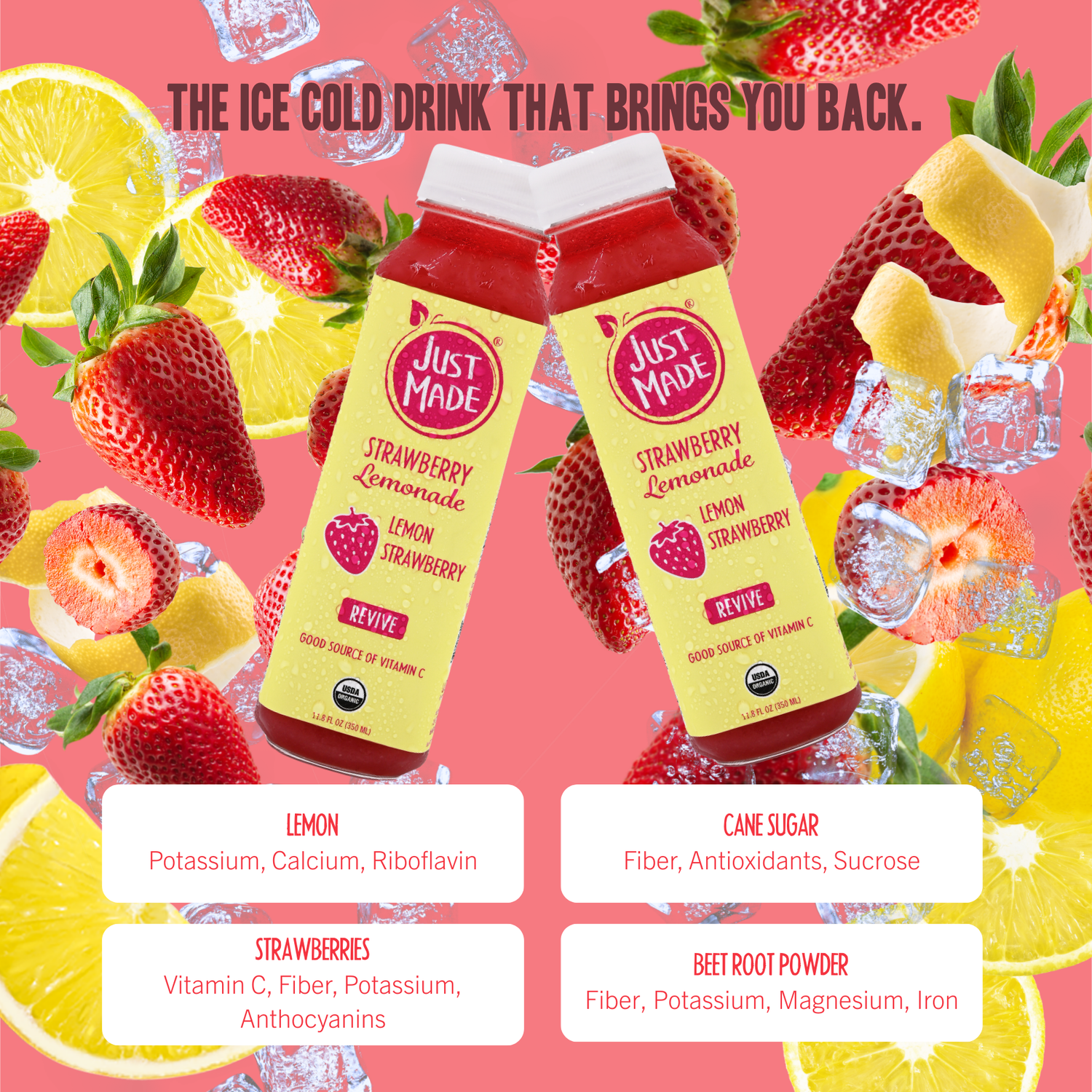 NEW!!!  Strawberry Lemonade  |  8 CT