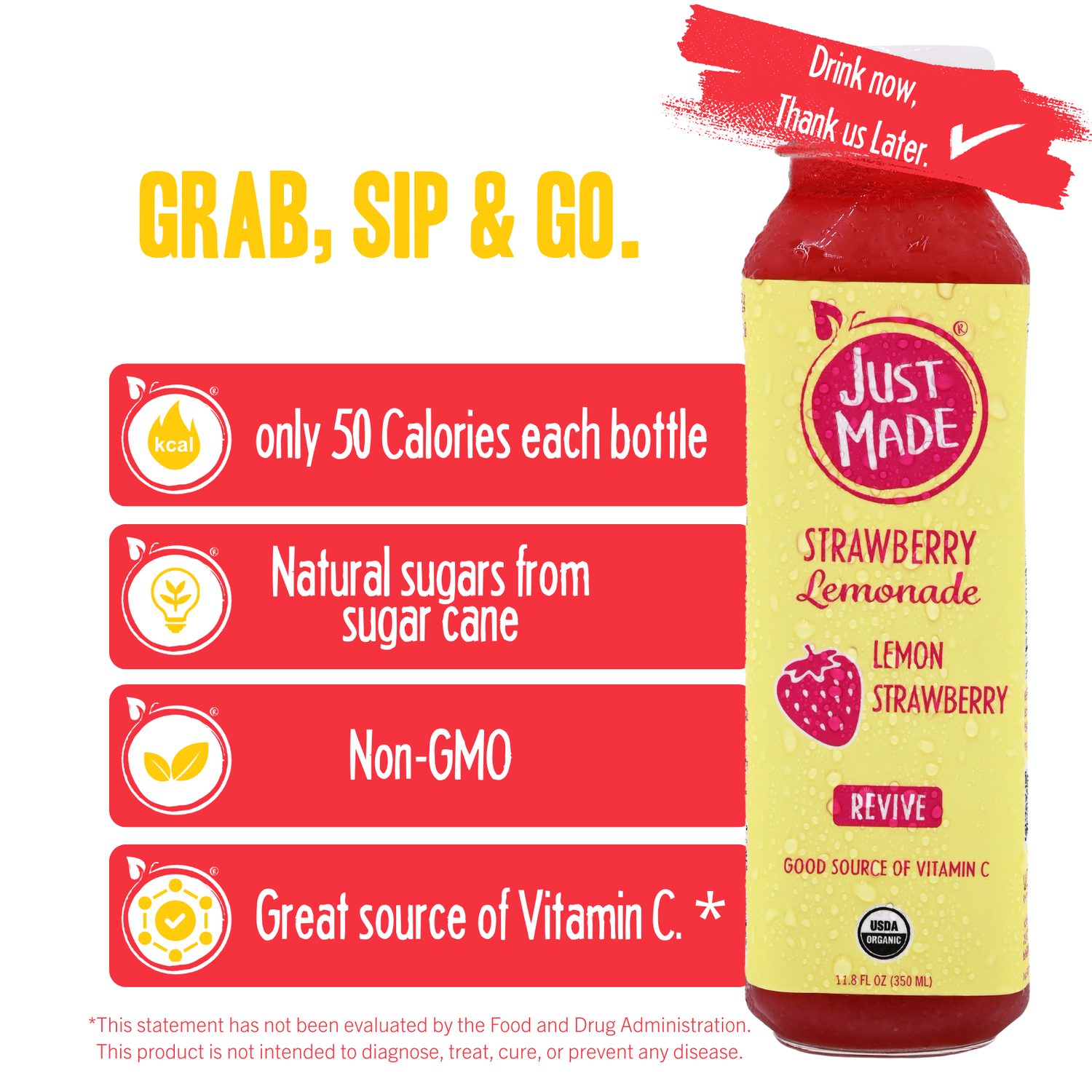 NEW!!!  Strawberry Lemonade  |  8 CT